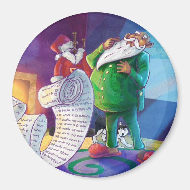Karo es zweimal Santa Magnet (Vorne)