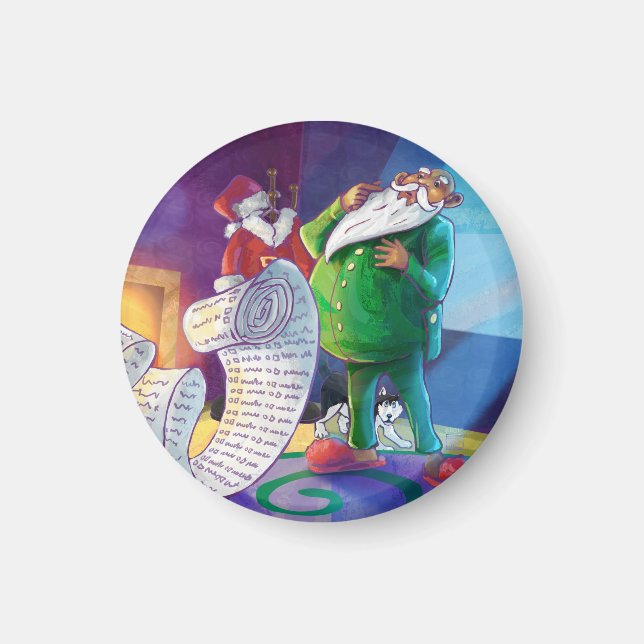 Karo es zweimal Santa Magnet (Vorne)