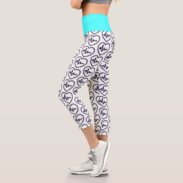 Karo Hoher Waisted Yoga Capris (Links)