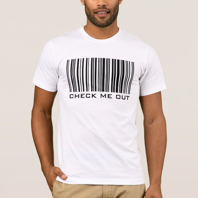 Karo ich heraus - Barcode - T - Shirt (Vorderseite)