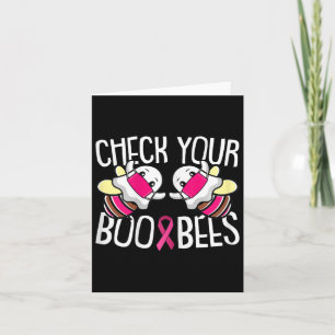 Karo Ihr Boo Bees Breast Cancer Awareness Warrio Karte