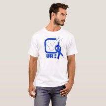 Karo Ihr Colon Blue Ribbon T - Shirt