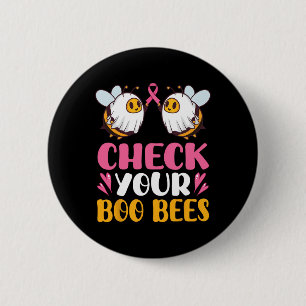 Karo Ihre Boo-Bienen Brustkrebs-Bewusstsein Brust Button
