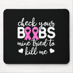 Karo Ihre Boo-Bienen Brustkrebs-Sensibilisierungsk Mousepad