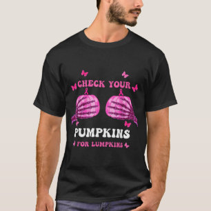 Karo Ihre Pumpkins Brustkrebs-Bewusstsein T-Shirt
