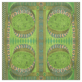 Karo im Froschteich Stoff