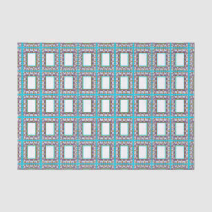 Karo-Karo in Goldpapier Seidenpapier