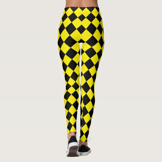 Karo Leggings (Rückseite)
