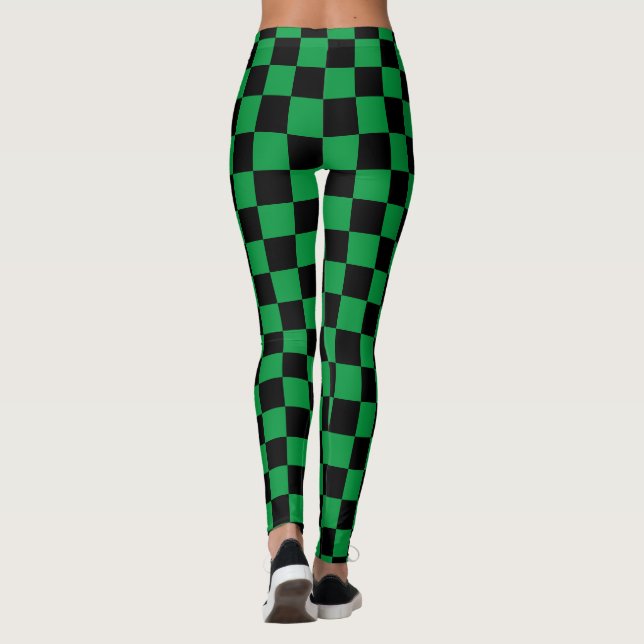 Karo Leggings (Rückseite)