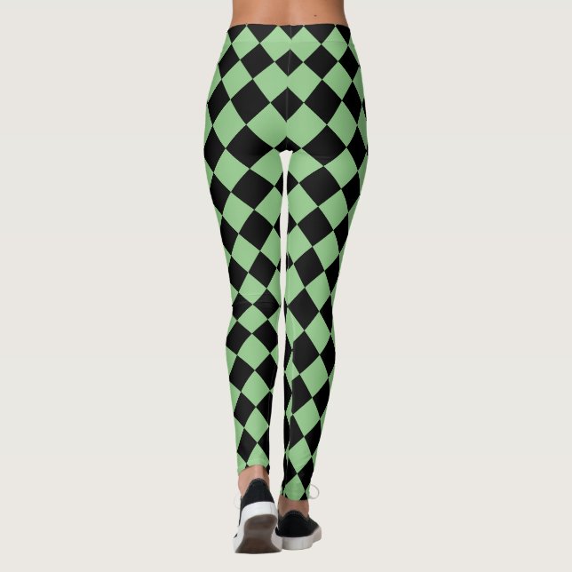 Karo Leggings (Rückseite)