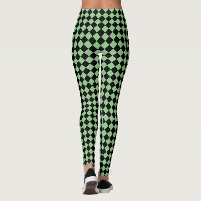 Karo Leggings (Rückseite)
