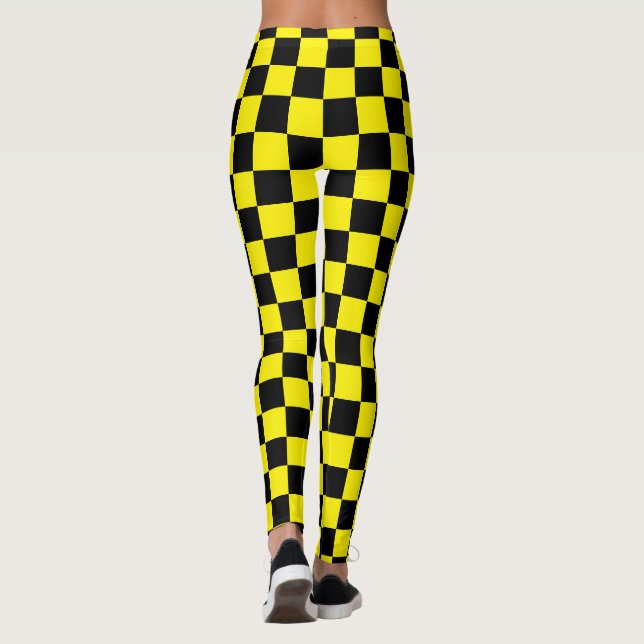 Karo Leggings (Rückseite)
