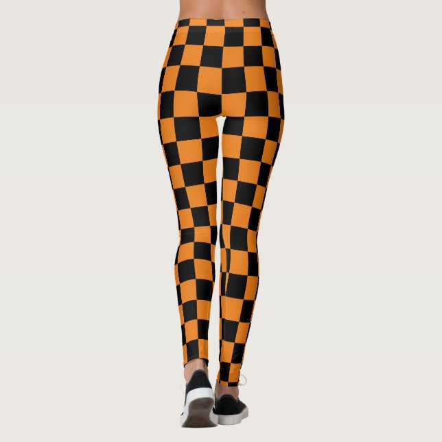 Karo Leggings (Rückseite)