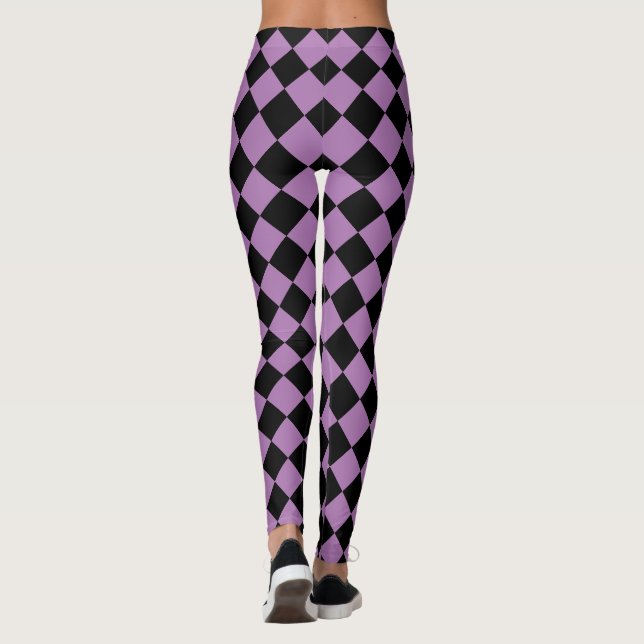 Karo Leggings (Rückseite)
