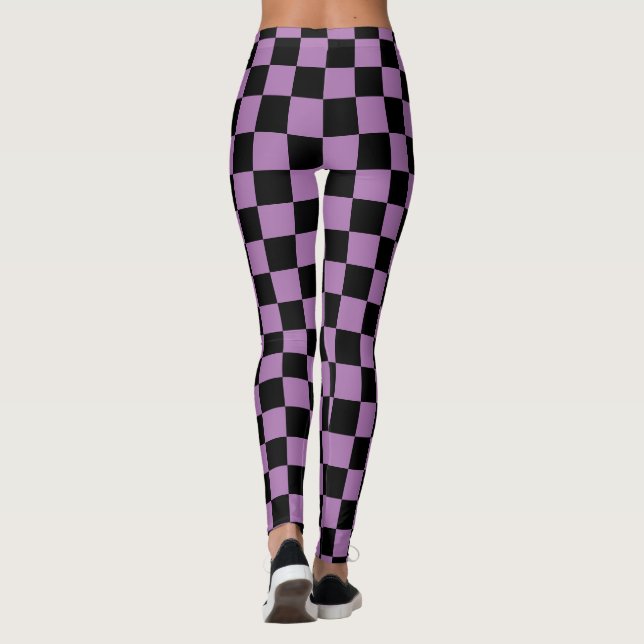Karo Leggings (Rückseite)