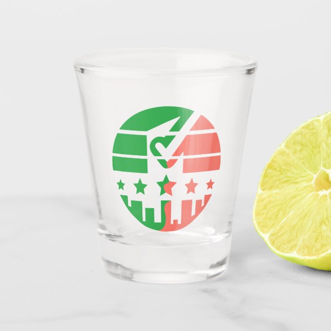 Karo Mark of Unity Schnapsglas (Vorderseite)