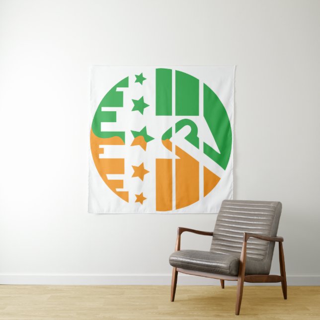 Karo Mark of Unity Wandteppich (Beispiel (Horizontal))