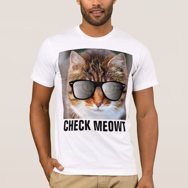 Karo Meowt, Funny Cat T - Shirt (Vorderseite)