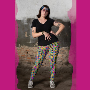 Karo Muster 5 Leggings