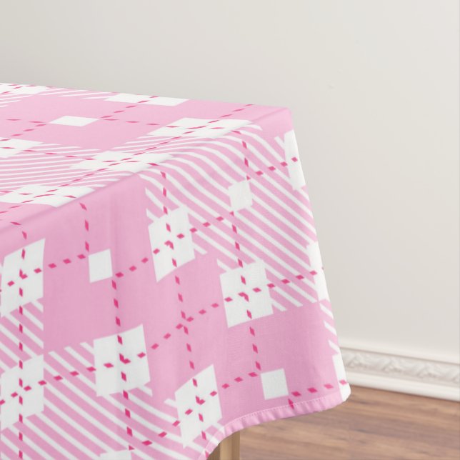 Karo-Muster-Tischdecke Tischdecke (Beispiel)