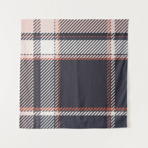 Karo oder Tartan Vintage ist Hintergrund oder Text Wandteppich