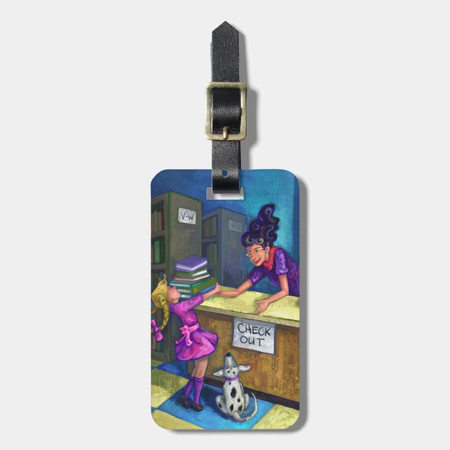 Karo-Out Gepäckanhänger (Vorderseite vertikal)