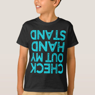 Karo Out My Handstand Funny Gymnastics Gift Boys T-Shirt