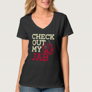 Karo Out My Jab Womens Boxing Gloves Boxer T-Shirt