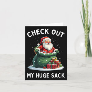 Karo Out My Rige Sack Weihnachten 2024 Funny Chris Karte