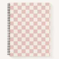 Karo Pale Beige Checked Pattern Checkerboard