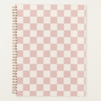 Karo Pale Beige Checked Pattern Checkerboard