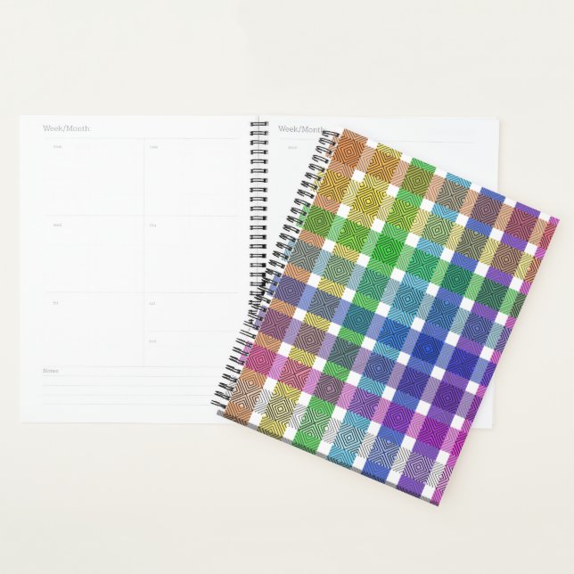 Karo-Regenbogen - Planer (Anzeige)