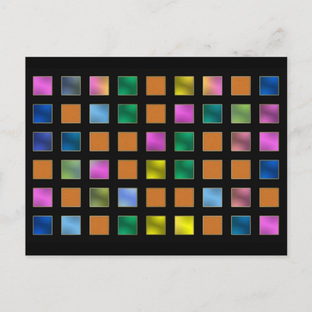 Karo sechs Postkarte (Vorderseite)