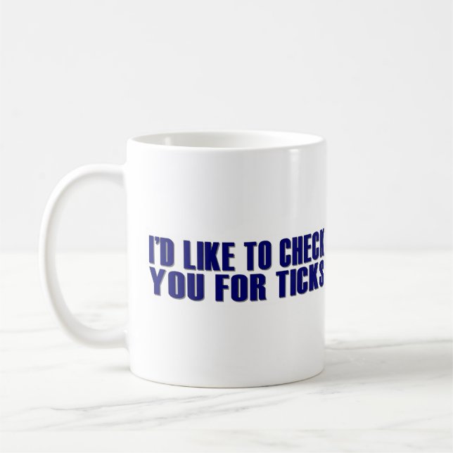 Karo Sie für Ticken Kaffeetasse (Links)