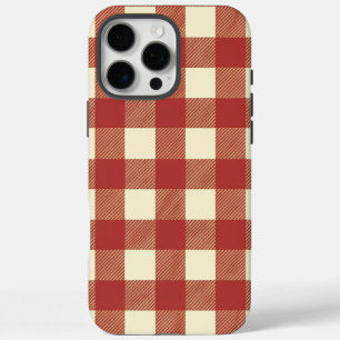 "Karo Sie selbst: Der klassische Western Gingham" iPhone 16 Pro Max Hülle