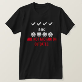 Karo und Ausgewogenheit unterstützen die Verfassun T-Shirt