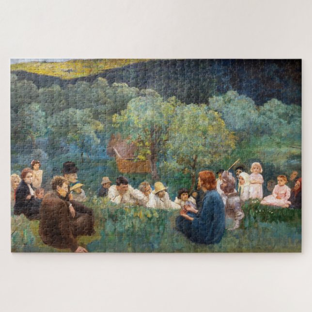 Károly Ferenczy - Bergpredigt (Horizontal)