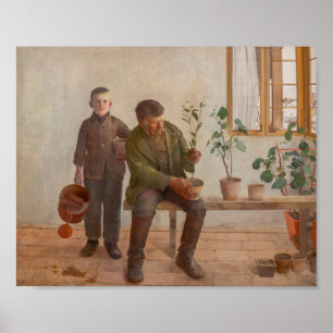 Károly Ferenczy - Gärtner Poster