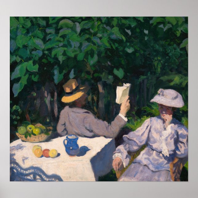 Károly Ferenczy - Sonniger Morgen Poster (Vorne)