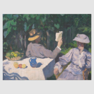 Károly Ferenczy - Sonniger Morgen Seidenpapier