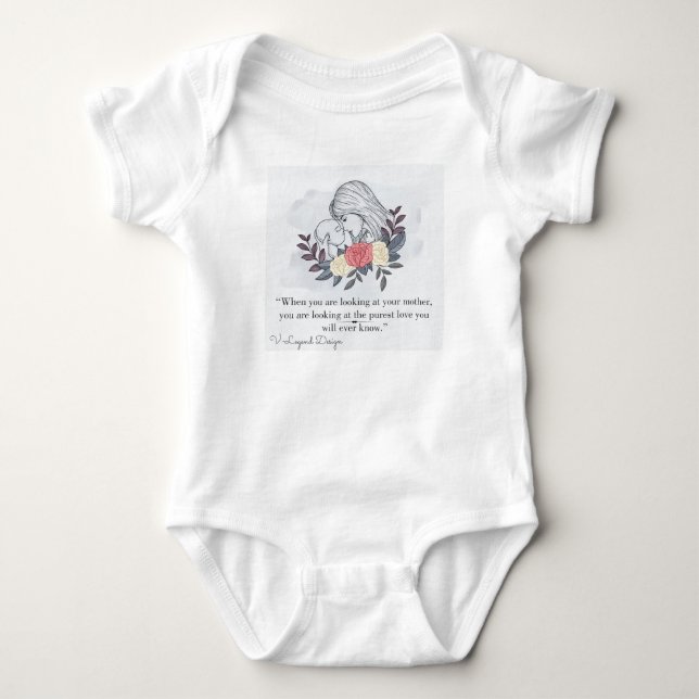 Karosseriebücher und Einzelstücke für Sie und Ihr  Baby Strampler (Vorderseite)