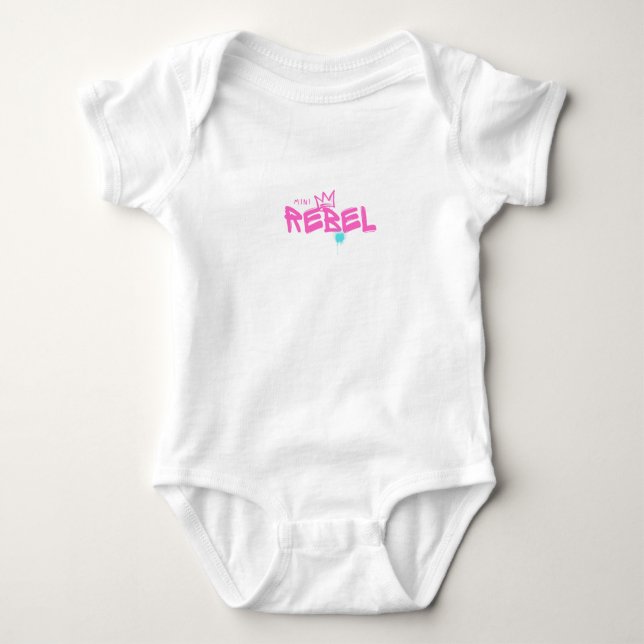 Karosserien - MINI REBEL Baby Strampler (Vorderseite)