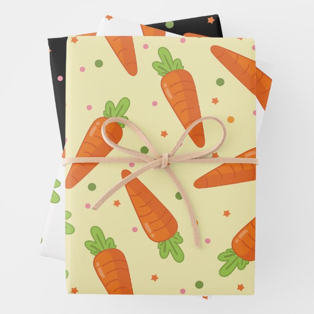 Karotë Geschenkpapier Set (Beispiel)