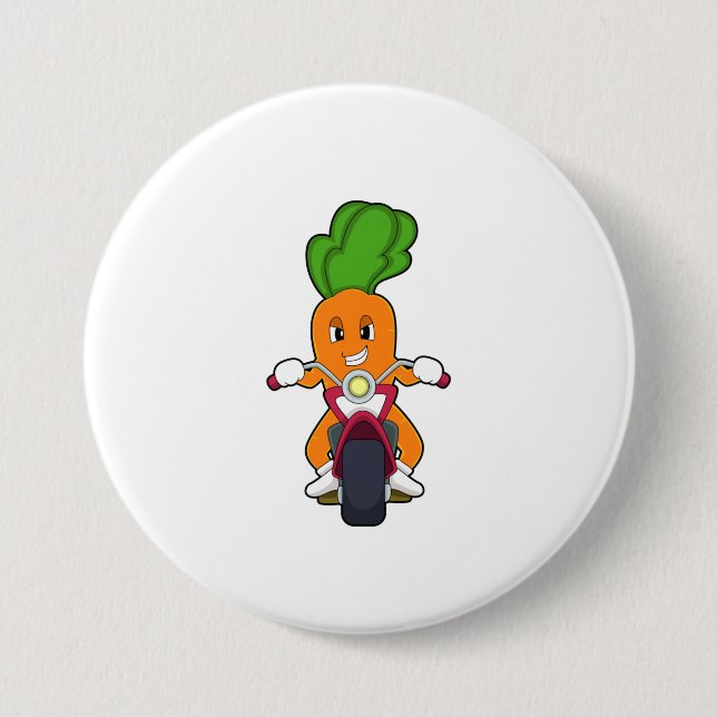 Karotte als Fahrrad mit Motorrad.PNG Button (Vorderseite)