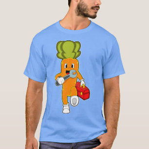 Karotte als Mechanik mit Toolbox T-Shirt