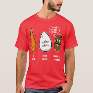Karotte, Ei Kaffeebohne T-Shirt