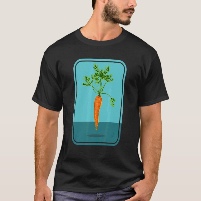 Karotte Levitationspflanze T-Shirt (Vorderseite)