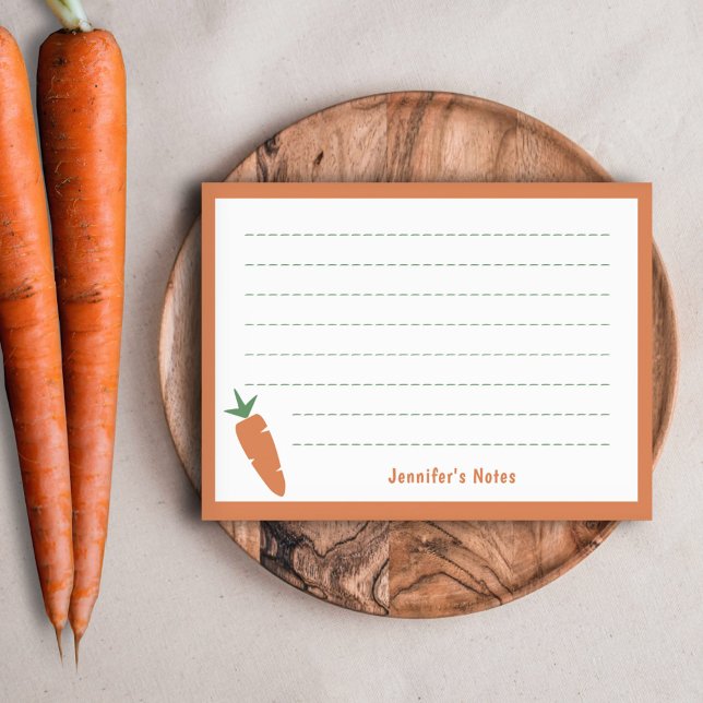 Karotte Post-it Klebezettel (Carrot Post-it Notes)