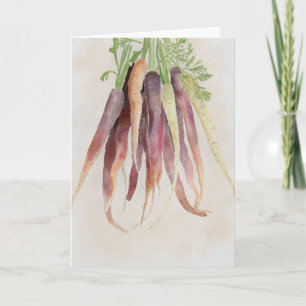 Karotten, 5x7 Notizkarte Karte