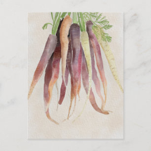 Karotten, 5x7 Postkarte
